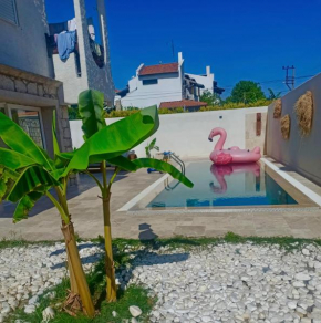 White Stone Villa with Pool